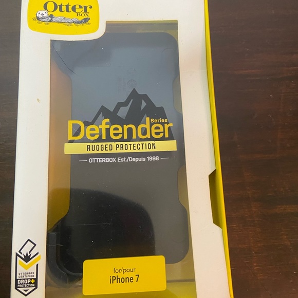Otter box black defender series iPhone 7 oracle #45701 - Picture 1 of 6